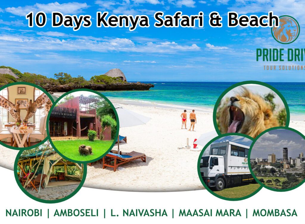 10 Days Kenya Safari & Beach