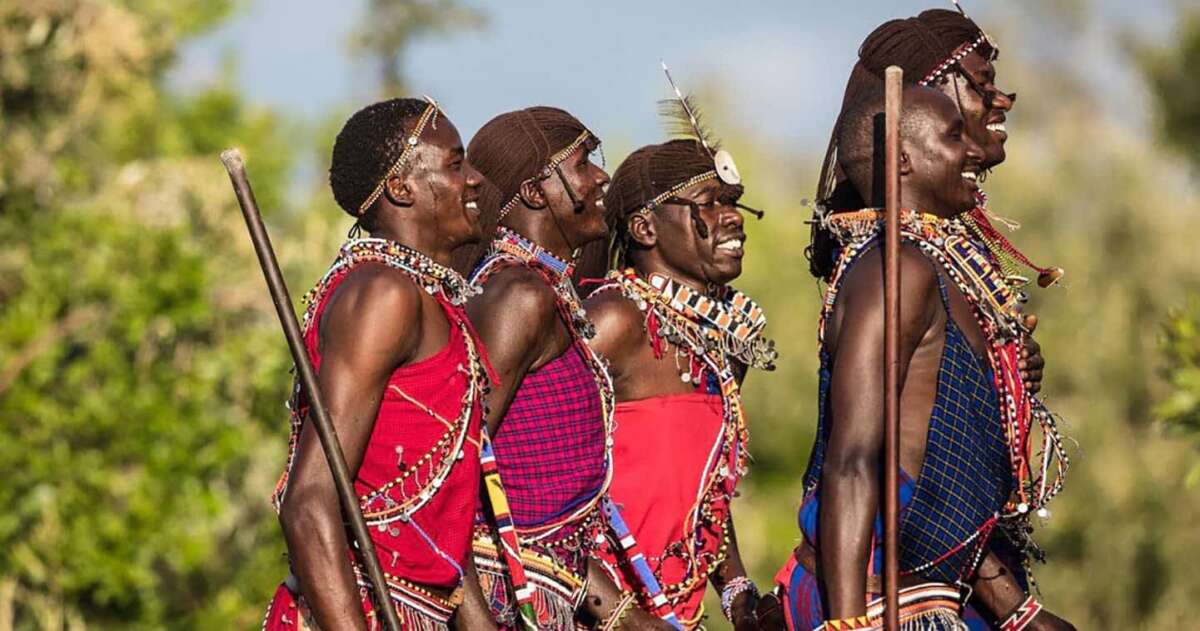 Masai culture in East Africa